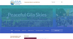 Desktop Screenshot of gilaconservation.org